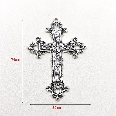 Vintage Tibetan Style Zinc Alloy Pendants PW-WG2C8B8-01-1