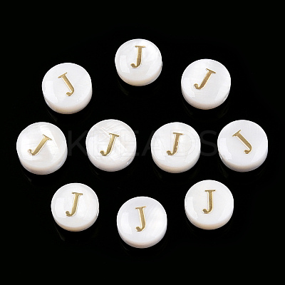 Natural Freshwater Shell Beads SHEL-N036-01J-1