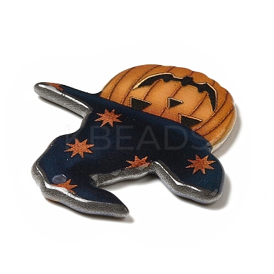 Halloween Printed Acrylic Pendants MACR-G059-03A-1
