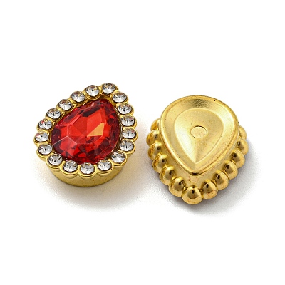 Acrylic Rhinetsone Cabochons FIND-C054-02G-02-1
