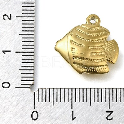Ion Plating(IP) 304 Stainless Steel Pendants LS-STAS-I310-11G-1
