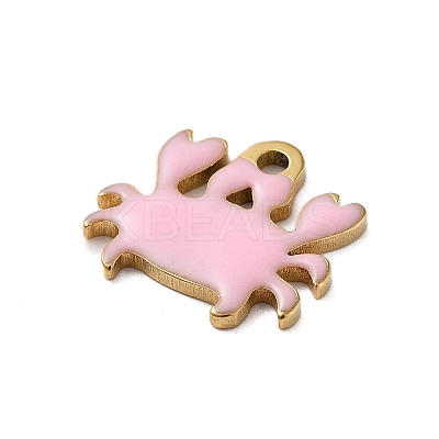 Ion Plating(IP) 201 Stainless Steel Charms STAS-A101-01A-03G-1
