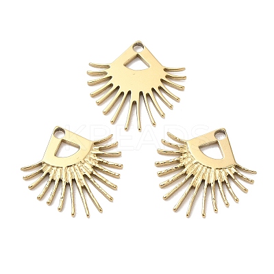 Ion Plating(IP) 316L Surgical Stainless Steel Pendants STAS-H213-74G-1