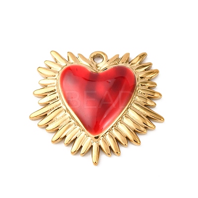 304 Stainless Steel Pendants STAS-D129-10B-G-1