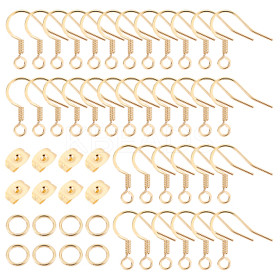DIY Earring Making Finding Kit DIY-DC0001-32-1