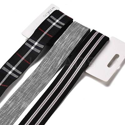 9 Yards 3 Styles Polyester Ribbon SRIB-A014-G12-1