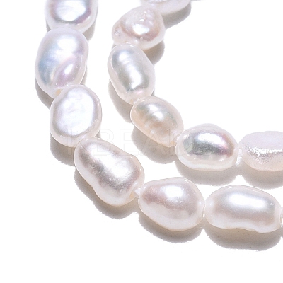 Natural Cultured Freshwater Pearl Beads Strands X-PEAR-N014-03F-1