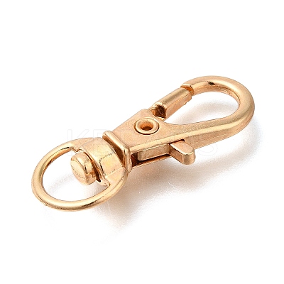 Alloy Swivel Lobster Claw Clasps FIND-H006-02KCG-1