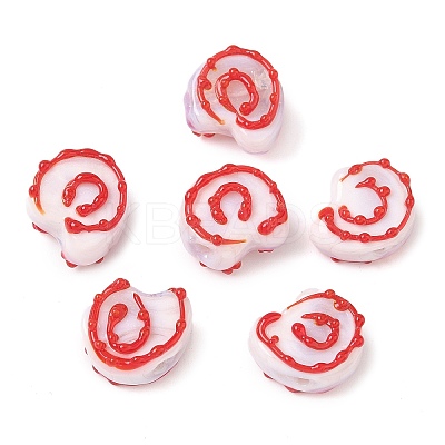 Handmade Lampwork Beads LAMP-D303-08F-1