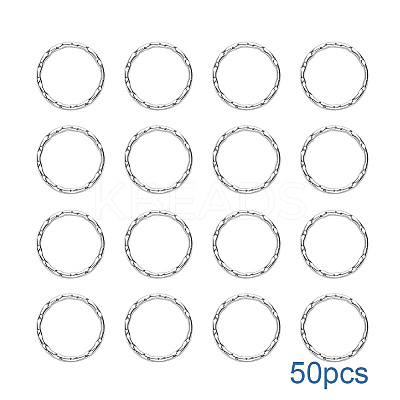 304 Stainless Steel Split Key Rings STAS-PH0005-05-1