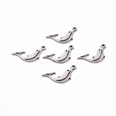 Tarnish Resistant 201 Stainless Steel Pendants STAS-S105-JN372-1-14-1