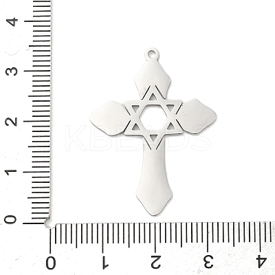 Non-Tarnish 304 Stainless Steel Pendants STAS-K287-01P-1