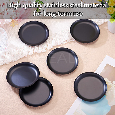 6Pcs Stainless Steel Tray AJEW-TA0002-29-1