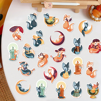 Fox Paper Stickers Set DIY-M031-41-1