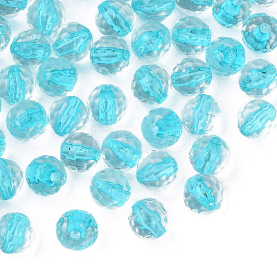 Transparent Acrylic Beads MACR-S373-133-T01-1
