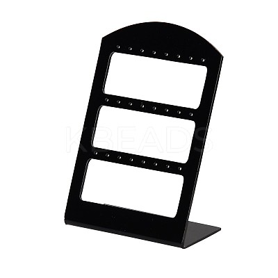 Organic Glass Earring Display Racks EDIS-N001-02A-1
