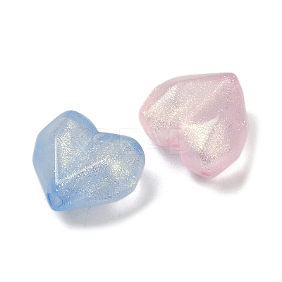 Luminous Transparent Acrylic Beads OACR-B031-13-1