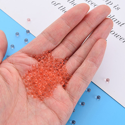 Transparent Acrylic Beads MACR-S373-62B-07-1