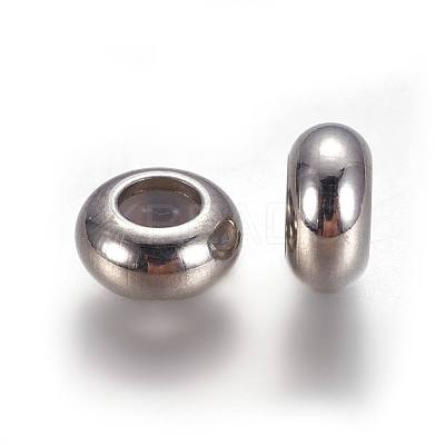 304 Stainless Steel Beads X-STAS-L222-41B-P-1