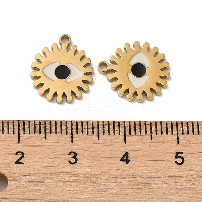 Ion Plating(IP) 316L Surgical Stainless Steel Pendants STAS-D035-05E-G-1