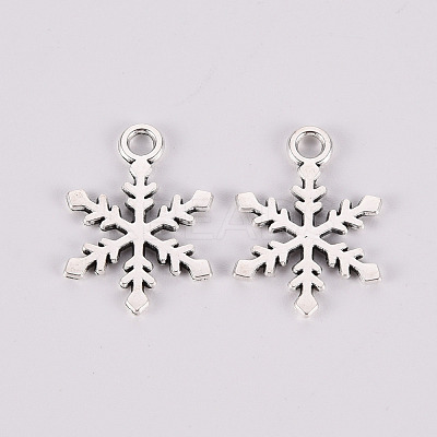 Tibetan Style Alloy Pendants TIBE-N010-42AS-RS-1