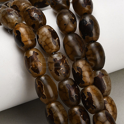 Natural Agate Beads Strands GG-CBA4812-A05-10x14MM-1