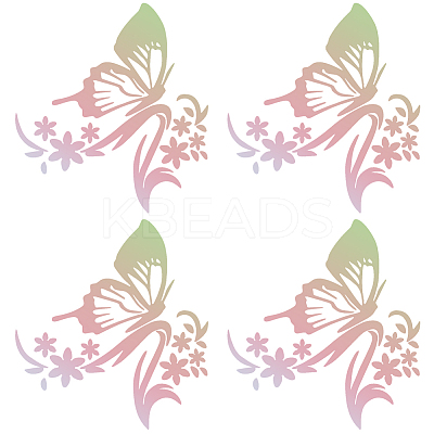 PVC Butterfly Car Decals ST-WH0005-02C-1