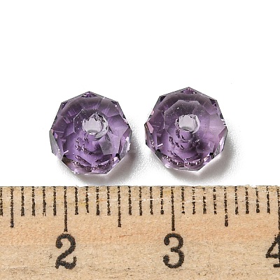 Transparent K9 Glass Beads GLAA-E048-01-05-1