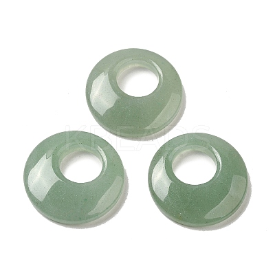 Natural Green Aventurine Pendants G-T122-76I-1