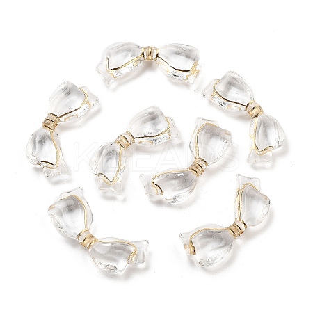 Plating Acrylic Beads X-OACR-Q084-14A-1