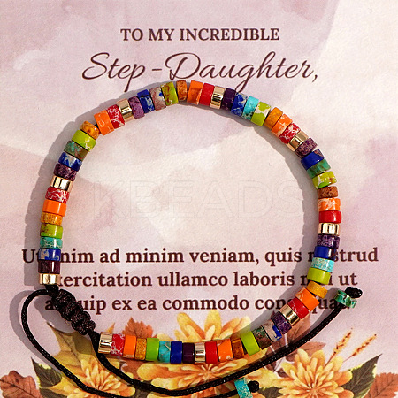 European and American Style Imperial Jasper Bracelet with Card AM5655-21-1