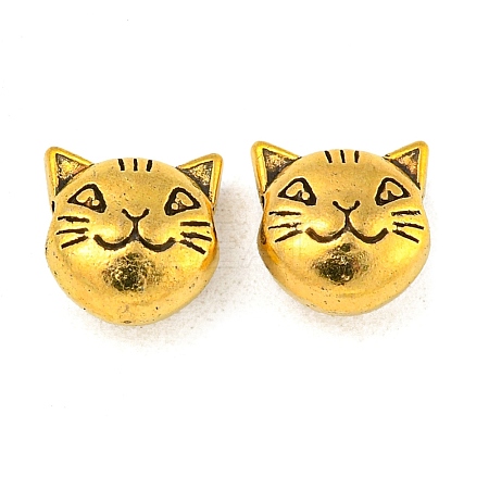 Tibetan Style Alloy Kitten Beads LS-X-TIBEP-GC178-AG-NR-1