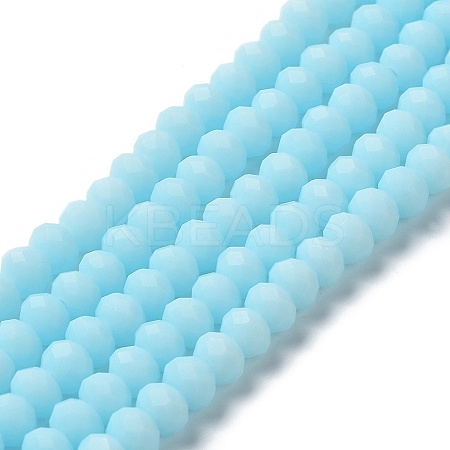 Glass Beads Strands X1-EGLA-A034-P4mm-MD06-1