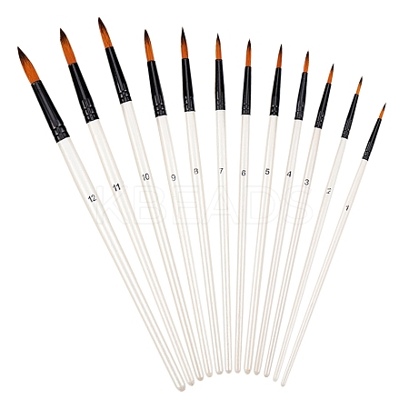 Painting Brush Set AJEW-NB0001-52-1