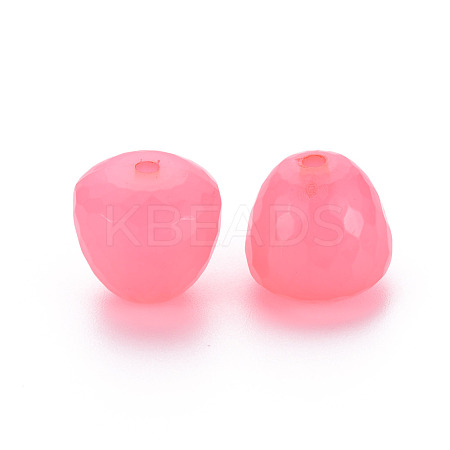 Transparent Acrylic Beads MACR-S373-10E-09-1