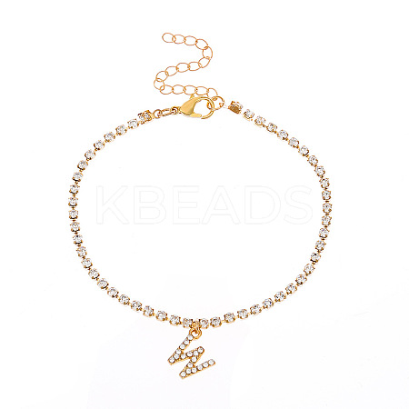 Fashionable and Creative Rhinestone Anklet Bracelets DA6716-23-1