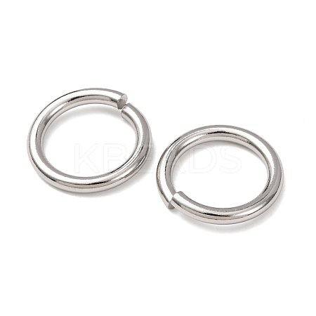 Tarnish Resistant 304 Stainless Steel Open Jump Rings STAS-R065-41-1