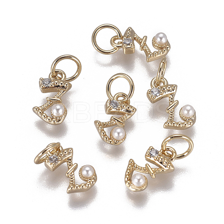 Brass Charms KK-L179-08Z-G-1