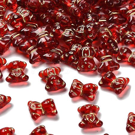 Transparent Acrylic Beads MACR-K359-38B-1
