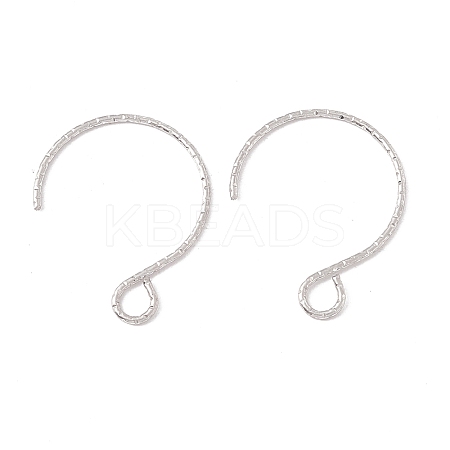 Tarnish Resistant 316 Surgical Stainless Steel Earring Hooks X-STAS-D183-03P-02-1