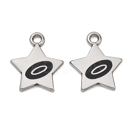 Alloy Enamel Pendants ENAM-G235-10P-01-1