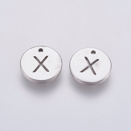 Non-Tarnish 304 Stainless Steel Charms STAS-P225-104P-10-1