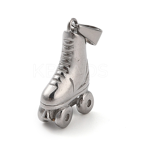 Non-Tarnish 304 Stainless Steel Pendants STAS-R229-19P-1