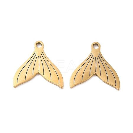 201 Stainless Steel Pendants STAS-I199-D07-G-1