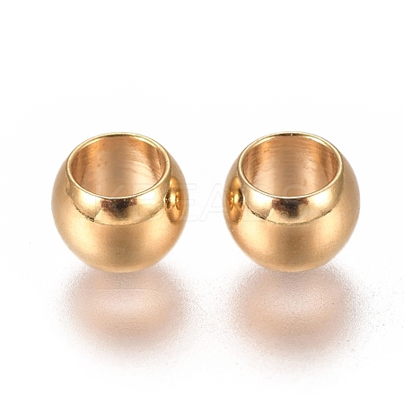 201 Stainless Steel Spacer Beads STAS-I137-01E-G-1