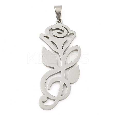 Non-Tarnish 304 Stainless Steel Pendants LS-STAS-Z076-15P-1