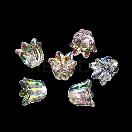 Transparent Acrylic Beads MACR-K358-02-1
