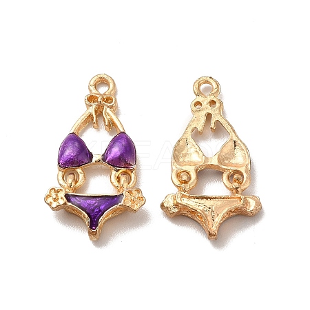 Alloy Enamel Pandants ENAM-K067-48KCG-03-1