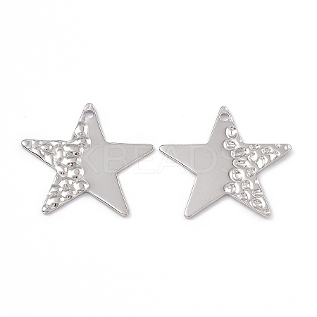 Non-Tarnish 304 Stainless Steel Pendants STAS-B031-03P-1