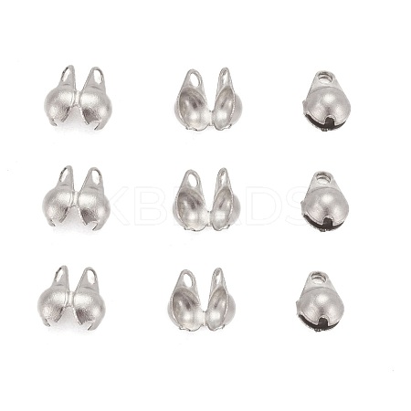 Tarnish Resistant 316 Surgical Stainless Steel Bead Tips STAS-I015-05-1